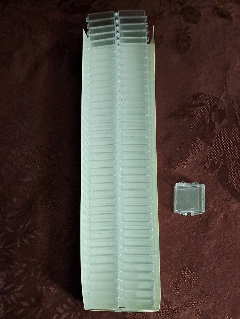 Craft Jewelry Clear Plastic Storage Boxes Qty: 40